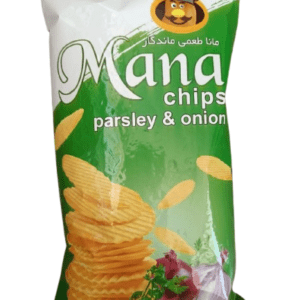 چیپس مانا کلان طعم پیاز جعفری