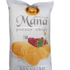 چیپس مانا میانه طعم سرکه ای