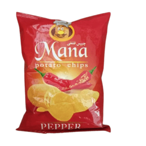 چیپس مانا خورد طعم فلفلی